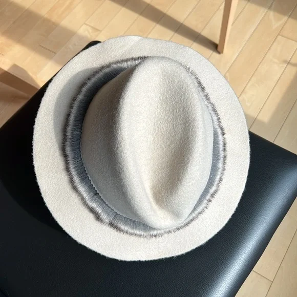 LOLA {HATS} Felt Hat With Faux Fur Trim Lola Luxe Bomber Hat | Faux Fur Winter Hat | Lola Blankets main image 3